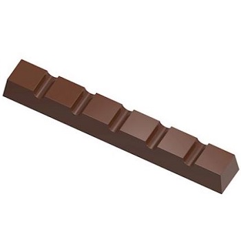 Chocolate World 24 g Break Apart Bar Polycarbonate Chocolate Mould